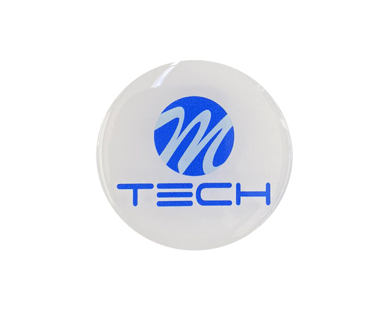 MTECH ΑΥΤΟΚΟΛΛΗΤΑ ΖΑΝΤΩΝ 5,5 cm ΛΕΥΚΟ/ΜΠΛΕ ΣΜΑΛΤΟΥ - 4 ΤΕΜ.