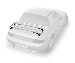 Σχάρα Πορτ Μπαγκάζ για αυτοκίνητα τύπου Spider /Coupe (RR-2) 117x50cm