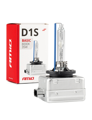 Amio - D1S 12V 8.000k 35W ΑΝΤΑΛΛΑΚΤΙΚΗ ΛΑΜΠΑ BASIC - 1 Τεμ. (02944/AM)