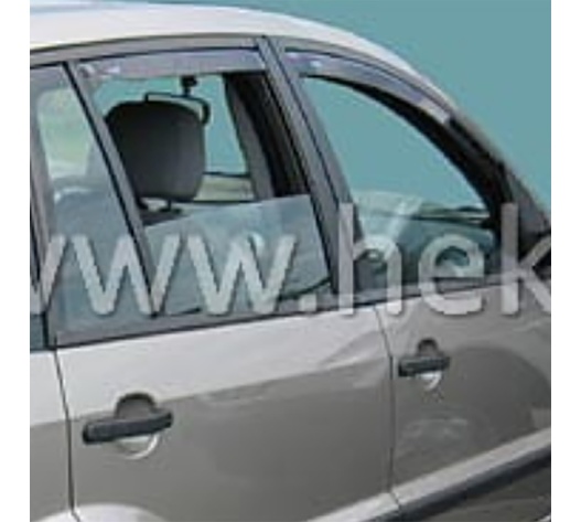 ΑΝΕΜΟΘΡΑΥΣΤΕΣ ΓΙΑ FORD FUSION 5D 2002-2012 ΖΕΥΓΑΡΙ ΑΠΟ ΕΥΚΑΜΠΤΟ ΦΙΜΕ ΠΛΑΣΤΙΚΟ HEKO - 2 ΤΕΜ.
