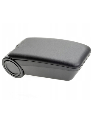 Ολοκληρωμένος Τεμπέλης Καθίσματος ARMSTER 3 PLUG & PLAY για Renault Express Van LHD 2021+ (με Εργοστασιακό Υποβραχιόνιο) από Πλαστικό και Vegan Δέρμα σε Μαύρο Χρώμα RATI - 1 τεμ.