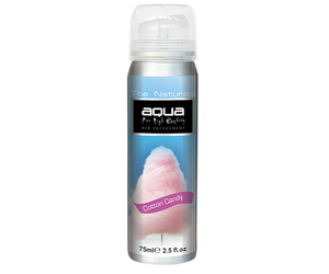 Aqua - ΑΡΩΜΑΤΙΚΟ ΑΥΤΟΚΙΝΗΤΟΥ ΣΕ ΣΠΡΕΙ (SPRAY) ΜΕ ΑΡΩΜΑ ΜΑΛΛΙ ΤΗΣ ΓΡΙΑΣ (COTTON CANDY) FLAVORS SERIES 75ml AQUA - 1 TEM. (10-126/AQ)