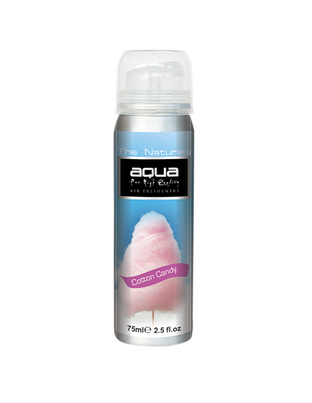 Aqua - ΑΡΩΜΑΤΙΚΟ ΑΥΤΟΚΙΝΗΤΟΥ ΣΕ ΣΠΡΕΙ (SPRAY) ΜΕ ΑΡΩΜΑ ΜΑΛΛΙ ΤΗΣ ΓΡΙΑΣ (COTTON CANDY) FLAVORS SERIES 75ml AQUA - 1 TEM. (10-126/AQ)