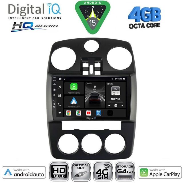 DIGITAL IQ BXK 19287_CPAA (9inc) MULTIMEDIA for CHRYSLER PT CRUISER mod. 2005-2010