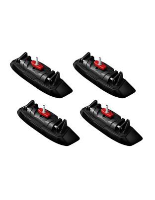 ΑΚΡΑ ΓΙΑ ΜΠΑΡΕΣ YAKIMA ΥΚ501W ΓΙΑ VOLVO S60 10/2000-08/2010 - 4 Τεμ.