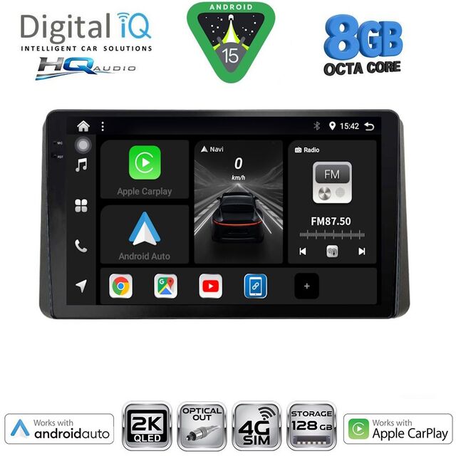 DIGITAL IQ BXK 20209_CPAA (10inc) MULTIMEDIA TABLET for HONDA WR-V mod. 2022+