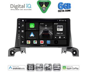 DIGITAL IQ BXF 17519_CPAA (9inc) MULTIMEDIA TABLET for PEUGEOT 3008 - 5008 mod. 2016-2024