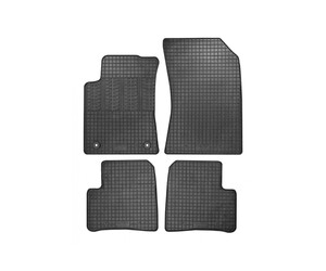 Cik - ΠΑΤΑΚΙΑ ΑΥΤΟΚΙΝΗΤΟΥ ΑΠΟ ΛΑΣΤΙΧΟ ΓΙΑ CITROEN C3 2016+ ΣΕ ΜΑΥΡΟ ΧΡΩΜΑ ΜΕ ΚΟΥΜΠΩΜΑΤΑ - 4 ΤΕΜ. (RM.CI.0022/CK)