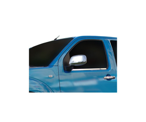 ΚΑΠΑΚΙΑ ΚΑΘΡΕΠΤΩΝ ΓΙΑ NISSAN PATHFINDER SUV R51 2005-2012 / NAVARA D40 / SUZUKI EQUATOR ΧΡΩΜΙΟΥ 2 ΤΕΜ. ΜΕΤΑΛΛΙΚΑ