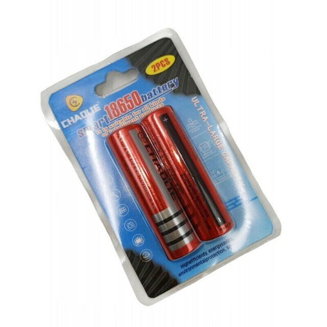 ΕΠΑΝΑΦΟΡΤΙΖΟΜΕΝΕΣ ΜΠΑΤΑΡΙΕΣ 18650 Li-ion 8800mAh 3.7V 2ΤΜΧ CL-18650