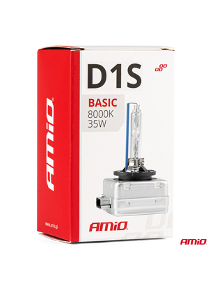 Amio - D1S 12V 8.000k 35W ΑΝΤΑΛΛΑΚΤΙΚΗ ΛΑΜΠΑ BASIC - 1 Τεμ. (02944/AM)