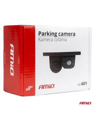 Amio - ΚΑΜΕΡΑ ΟΠΙΣΘΟΠΟΡΕΙΑΣ 12V ΜΕ ΑΙΣΘΗΤΗΡΑ ΣΤΑΘΜΕΥΣΗΣ ΚΑΙ ΒΟΜΒΗΤΗ/ ΕΓΧΡΩΜΗ ΜΕ ΑΝΑΛΥΣΗ ΟΘΟΝΗΣ 720pHD - 1 TEM. (03540/AM)