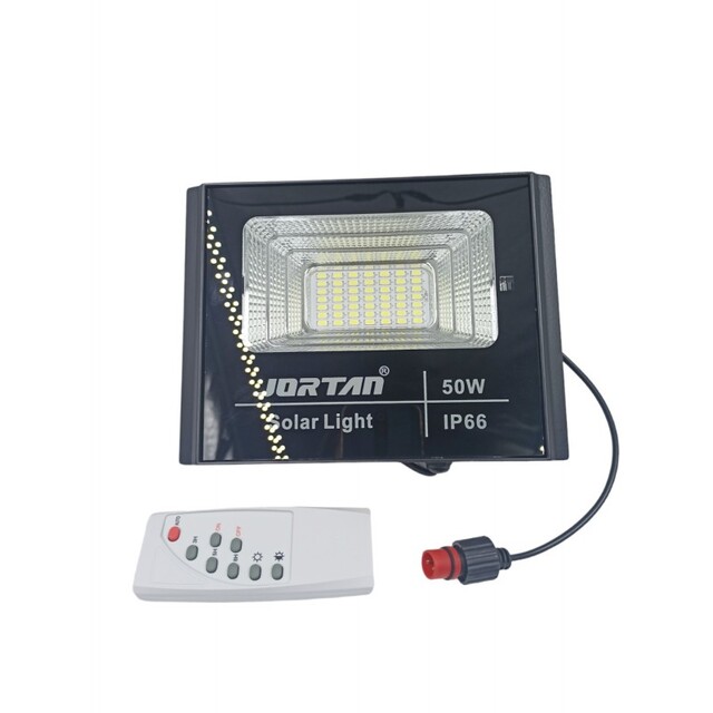 JORTAN ΗΛΙΑΚΟΣ ΠΡΟΒΟΛΕΑΣ 50W ΜΕ ΤΗΛΕΧΕΙΡΙΣΜΟ JT-BJ50W-TZ