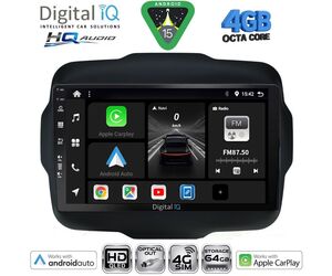 DIGITAL IQ BXK 19290_CPAA (9inc) MULTIMEDIA TABLET for JEEP RENEGADE  mod. 2014-2025