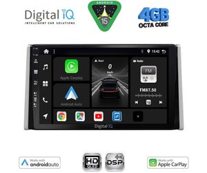 DIGITAL IQ BXF 16734_CPAA (10inc) MULTIMEDIA TABLET for TOYOTA RAV 4 mod. 2019-2025