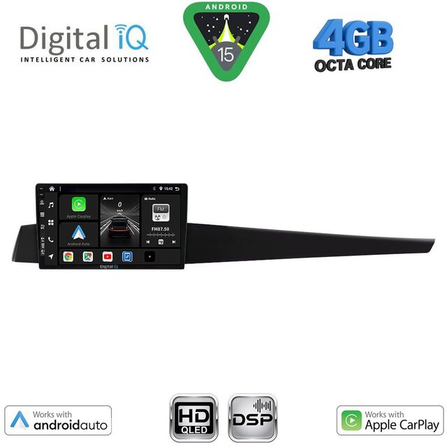 DIGITAL IQ BXF 16552_CPAA (10inc) MULTIMEDIA TABLET for RENAULT LAGUNA mod. 2007-2015