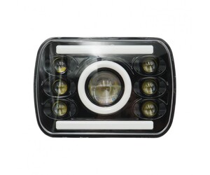 LED ΠΡΟΒΟΛΕΑΣ 7'' ΓΙΑ JEEP ΜΕ ΒΥΣΜΑ Η4 0850