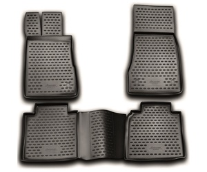 ΠΑΤΑΚΙΑ ΣΕ ΣΚΑΦΗ TPE ΛΑΣΤΙΧΟ ΓΙΑ MERCEDES S CLASS W220 10/1998-08/2005  ΣΕ ΑΝΘΡΑΚΙ ΣΚΟΥΡΟ ΓΚΡΙ ΧΡΩΜΑ NOVLINE - 4 ΤΕΜ.