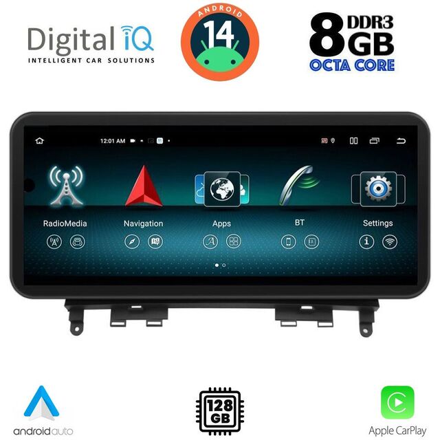 DIGITAL IQ TOP 17984_CPA (12.3") (NTG 4) MULTIMEDIA SYSTEM for MERCEDES C (W204) mod. 2007-2011