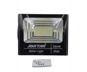 JORTAN ΗΛΙΑΚΟΣ ΠΡΟΒΟΛΕΑΣ 200W ΜΕ ΤΗΛΕΧΕΙΡΙΣΜΟ JT-BJ200W-TZ