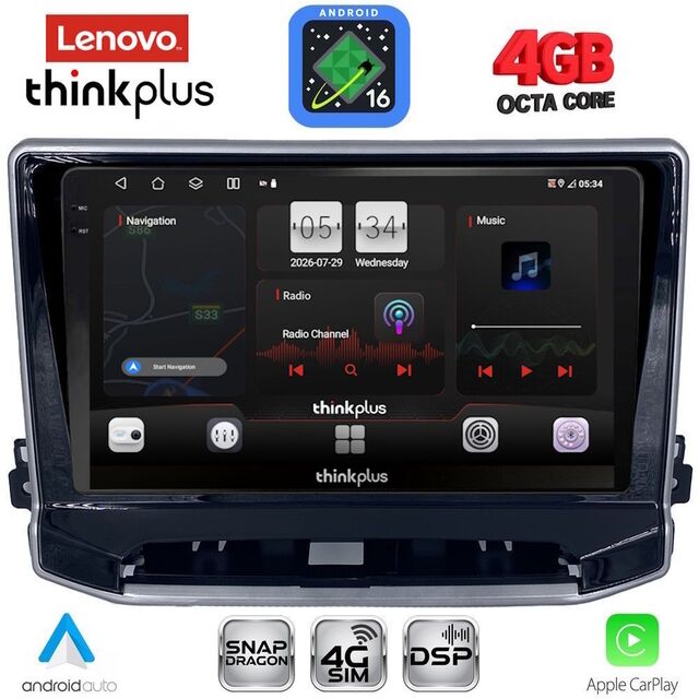 LENOVO LTG 7279_CPA (10inc) MULTIMEDIA TABLET for JEEP COMPASS mod. 2022-2026