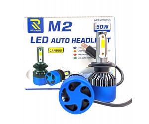 LED CANBUS ΠΡΟΒΟΛΕΙΣ ΣΕΤ 50W/H7 W00054-1