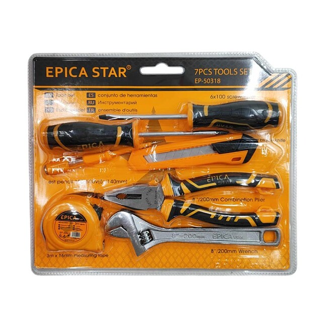 EPICA STAR ΣΕΤ ΕΡΓΑΛΕΙΩΝ 7ΤΜΧ EP-50318