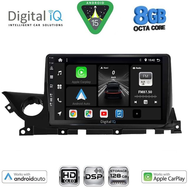 DIGITAL IQ BXF 7379B_CPAA (9inc) MULTIMEDIA TABLET for MAZDA 6 mod. 2021-2026