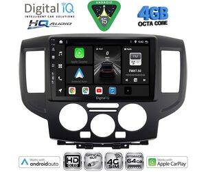 DIGITAL IQ BXK 19458BL_CPAA (9inc) MULTIMEDIA TABLET for NISSAN NV 200 mod. 2009-2020 (BLACK)