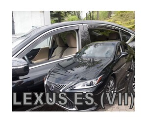 ΑΝΕΜΟΘΡΑΥΣΤΕΣ ΓΙΑ LEXUS ES 4D 2019+ ΣΕΤ ΑΥΤΟΚΙΝΗΤΟΥ ΑΠΟ ΕΥΚΑΜΠΤΟ ΦΙΜΕ ΠΛΑΣΤΙΚΟ HEKO - 4 ΤΕΜ.