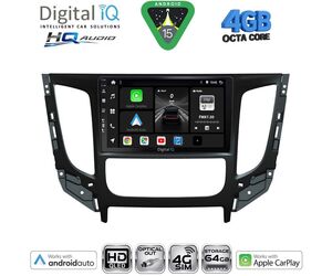 DIGITAL IQ BXK 19437_CPAA CLIMA (9inc) MULTIMEDIA TABLET for MITSUBISHI L200 mod. 2015-2019 with CLIMA