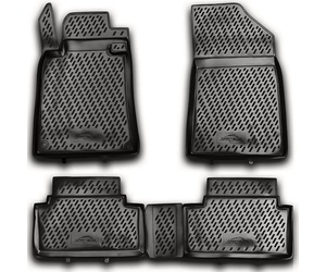 ΠΑΤΑΚΙΑ ΣΕ ΣΚΑΦΗ TPE ΛΑΣΤΙΧΟ ΓΙΑ PEUGEOT 508 SW 4D 03/2011-2018  ΣΕ ΑΝΘΡΑΚΙ ΣΚΟΥΡΟ ΓΚΡΙ ΧΡΩΜΑ NOVLINE - 4 ΤΕΜ.