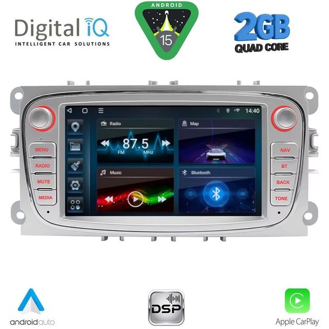 DIGITAL IQ BLD 203S_CPA (7" DECK) MULTIMEDIA for FORD mod. 2007-2011