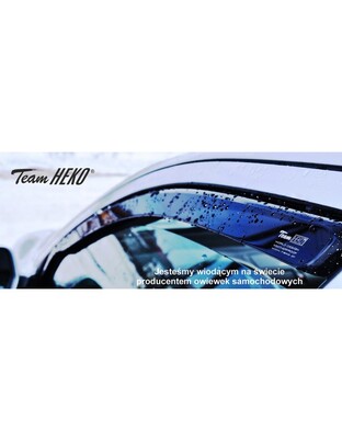 Heko - Ανεμοθραύστες για Chery Tiggo 4 2024 > 5πορτο / SUV Ζευγάρι Αυτοκινήτου Από Εύκαμπτο Φιμέ Πλαστικό - 2 τεμ. (ΑΝΕΜ.25412)