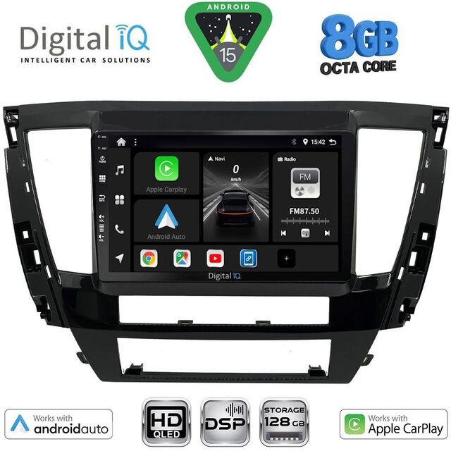 DIGITAL IQ BXF 18447S_CPAA (9inc) MULTIMEDIA TABLET for MITSUBISHI PAJERO SPORT mod. 2020-2026