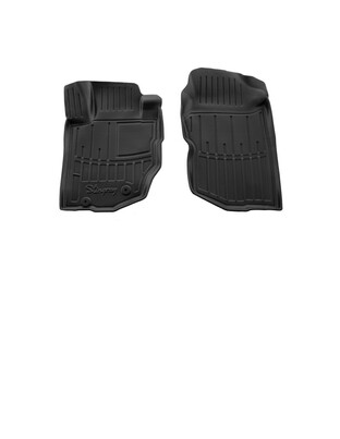 Race Axion - Πατάκια Για Mitsubishi L200 2023> 4D Λάστιχο Σκαφάκια Προστατευτικά Με Κουμπώματα υλικό Λάστιχο για Επιβατικά Αυτοκίνητα - 2 τεμ. (5013222/ST)