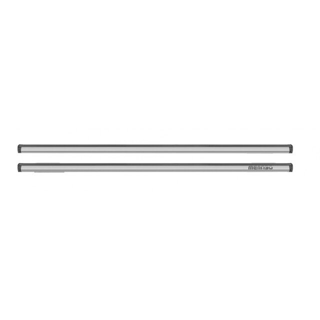 ΜΠΑΡΕΣ ΟΡΟΦΗΣ ΑΛΟΥΜΙΝΙΟΥ DELTA L SILVER 141 cm ΣΕ ΑΣΗΜΙ ΧΡΩΜΑ ΓΙΑ ΑΠΛΗ ΟΡΟΦΗ MENABO - 2 ΤΕΜ.