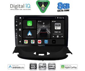 DIGITAL IQ BXF 18505_CPAA (9inc) MULTIMEDIA TABLET for PEUGEOT 206 mod. 1998-2006