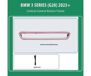 DIQ AMBIENT BMW S.3 (G20) FRAME (Digital iQ Co-Pilot Trim for BMW Series 3 mod. 2023+ FACELIFT, Buttons Frame)