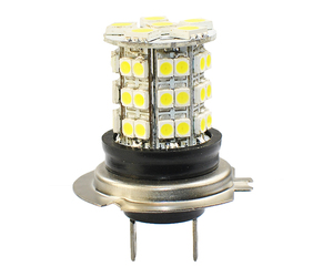 H7 12V PX26d 6W LED 6xSMD5050 PREMIUM ΛΕΥΚΟ 1ΤΕΜ.