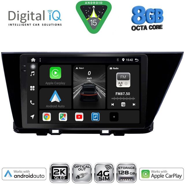 DIGITAL IQ BXK 20305_CPAA (9inc) MULTIMEDIA TABLET for KIA NIRO mod. 2017-2021