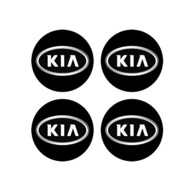 Αυτοκόλλητα για κέντρο ζάντας - KIA