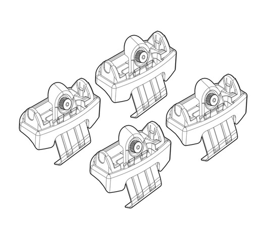 ΑΚΡΑ ΓΙΑ ΜΠΑΡΕΣ NORDRIVE ΓΙΑ HONDA CR-V 10/12+ KIT