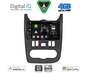 DIGITAL IQ BXF 16101BL_CPAA (9inc) MULTIMEDIA TABLET for DACIA DUSTER – LOGAN – SANDERO mod. 2006-2012 (BLACK)