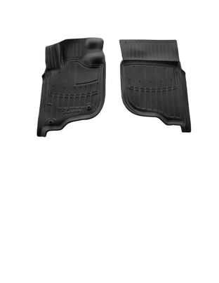 Race Axion - Πατάκια Για Mitsubishi L200 (2006-2015) Λάστιχο Σκαφάκια Προστατευτικά Με Κουμπώματα υλικό Λάστιχο για Επιβατικά Αυτοκίνητα - 2 τεμ. (5013212/ST)