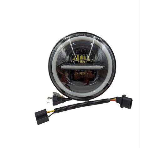 LED ΠΡΟΒΟΛΕΑΣ 7'' Η4 ΜΕ ANGEL EYES 0860