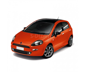 ΧΕΡΟΥΛΙΑ ΠΟΡΤΑΣ ΓΙΑ FIAT GRANDE PUNTO HB 5D 2006+  ΧΡΩΜΙΟ ΜΕΤΑΛΛΙΚΑ ΜΕ ΛΟΥΚΙ 2ΠΟΡΤΕΣ 4ΤΕΜ