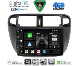 DIGITAL IQ BXK 19186_CPAA A/C (9inc) MULTIMEDIA TABLET for HONDA CIVIC mod. 1995-2001
