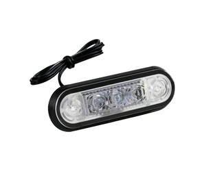 ΦΩΣ ΟΓΚΟΥ 3LED ΛΕΥΚΟ SMD 12/24V 85mm LAMPA - 20ΤΕΜ.