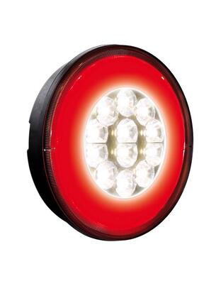 ΦΩΣ ΦΟΡΤΗΓΟΥ ΠΙΣΩ 12/24V O-LED 29LED 2ΧΡΗΣΕΩΝ ΣΤΡΟΓΓΥΛΟ 140mm 1ΤΕΜ.